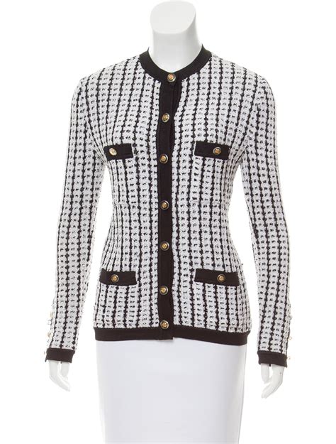 chanel knitted dress|Chanel type cardigans for women.